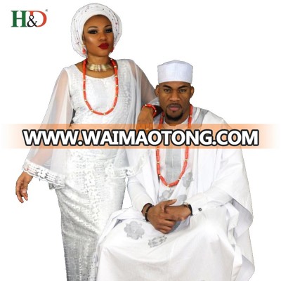 H & D Sale New Style Lovers Clothing Custom African Traditional Dresses Designs With Dress Women