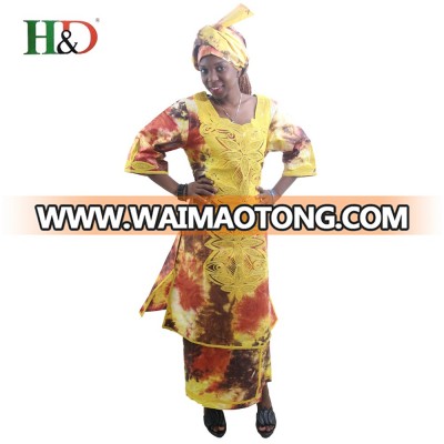 H & D West Wedding Kitenge Designs African Designs Fat Ladies Anarkali Dresses With Factory