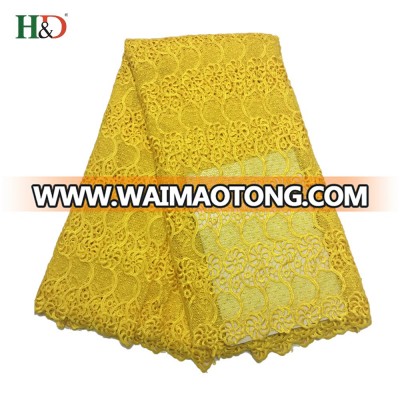 H & D Colorful Low Price Chemical Voile African Lace Fabric Embroidery With Best Factory