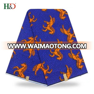 H & D Wholesale Good Price ODM OEM African Cotton Fabric Manufacturers Holland Wax Prints